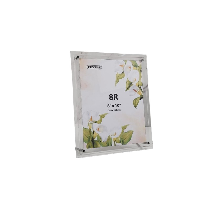 2 Layer Acrylic Frame With Stand 8R Portrait